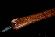 Custom Curly Koa, Teak, Wenge & Mahogany Net with Curly Koa Magnetic Net Release