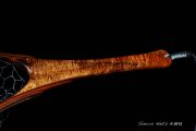 Custom Curly Koa, Teak, Wenge & Mahogany Net with Curly Koa Magnetic Net Release