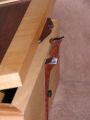 Quartersawn Sycamore Hummingbird Box.  Hinges And Hummingbird latch are Cocobolo.  Top is Snakewood 