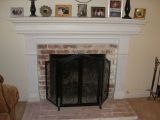 Custom fireplace Mantle and Surround