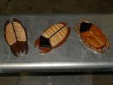 Custom Scarabs in highly figured hardwoods