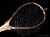 Custom Fly Fishing Net, Salmo Trutta, by Sierra Nets