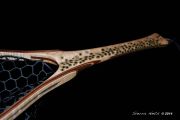 Custom Fly Fishing Net, Salmo Trutta, by Sierra Nets