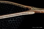Custom Fly Fishing Net, Salmo Trutta, by Sierra Nets