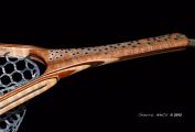 Custom curly big leaf Maple fly fishing net by Sierra nets