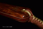Lace Redwood Burl custom fly fishing net by Sierra Nets