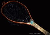 Custom Buckeye Burl Fly Fishing Net by Sierra Nets