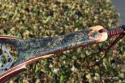 A custom Maple burl fly fishing net by Sierra Nets