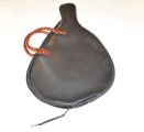 Our Newest edition Bison & Latigo Leather Custom Net case w/Braided Handles