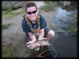 Our Client, Noel Trout (Yes, Trout!) & his 2 sons did very well on Hot Creek in California