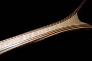 Sierra Custom Float Tube/pontoon Net - Figured Blistered Maple handle & Walnut& Maple Hoop 