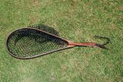 Custom Fly fishing Net by Sierra Nets - Figured Mahogany, Curly Ash, Wenge