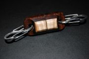 Custom Sierra Net- Claro walnut & Curly Maple with Inlaid aluminum Fly & Monogram