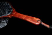 Custom Sierra Net-Figured Bubinga Handle, Mahogany & Wenge Hoop