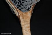 Sierra-Nets Custom Cat's Paw Burl Maple, Walnut & Curly Maple Net