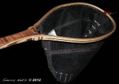 Sierra Nets Custom Curly Claro Walnut & Curly Maple Measure Net