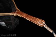 Sierra Nets Custom Curly Claro Walnut & Curly Maple Measure Net