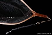 Sierra Nets Custom Curly Claro Walnut & Curly Maple Measure Net