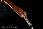 Sierra Nets Custom Curly Claro Walnut & Curly Maple Measure Net