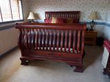 My Award Winning Mahogany Sleigh Bed