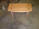 A Custom Cherry Bench