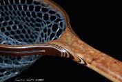 Sierra Net Custom Maple Burl, Curly Maple, and Wenge Fly Fishing Net