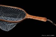 Sierra Net Custom Maple Burl, Curly Maple, and Wenge Fly Fishing Net