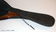 Custom, Plush yet Tough, Handmade in the USA Bison Leather Case with Latigo Leather Handle.($250.00)